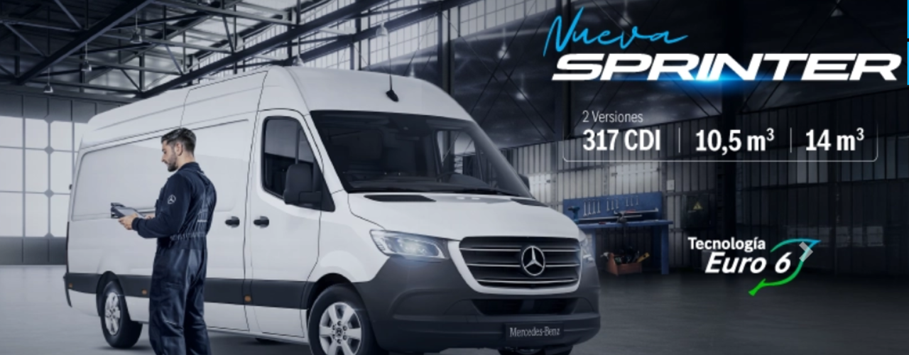 Mercedes-Benz New Sprinter Euro VI motor 654